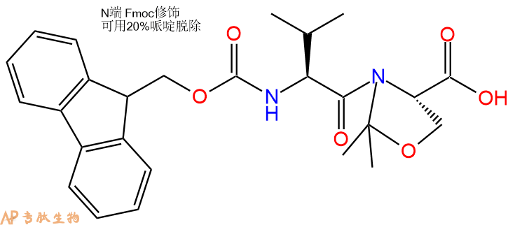 专肽生物产品Fmoc-Val-Ser(Psi(Me,Me)Pro)-OH186023-49-4