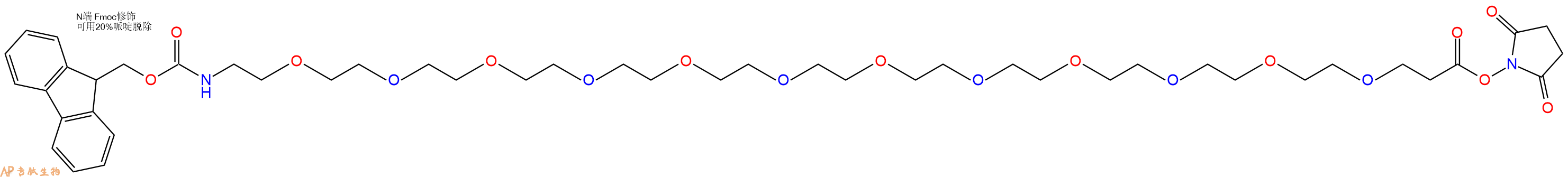专肽生物产品Fmoc-PEG12-NHS