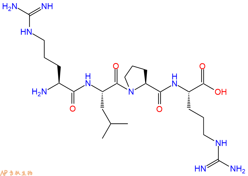 专肽生物产品H2N-Arg-Leu-Pro-Arg-OH