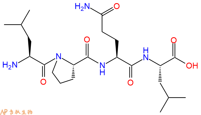专肽生物产品H2N-Leu-Pro-Gln-Leu-OH