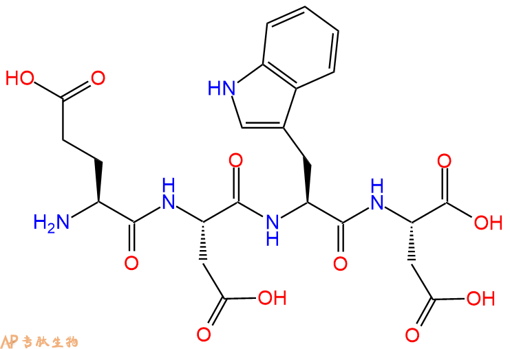 专肽生物产品H2N-Glu-Asp-Trp-Asp-OH