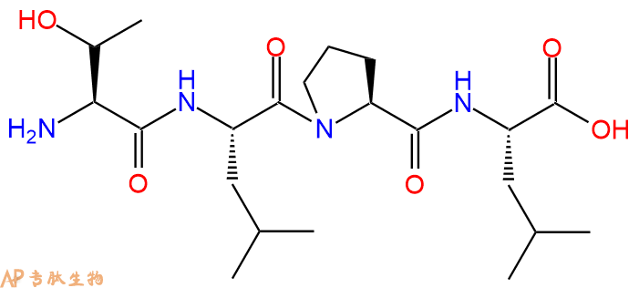 专肽生物产品H2N-Thr-Leu-Pro-Leu-OH