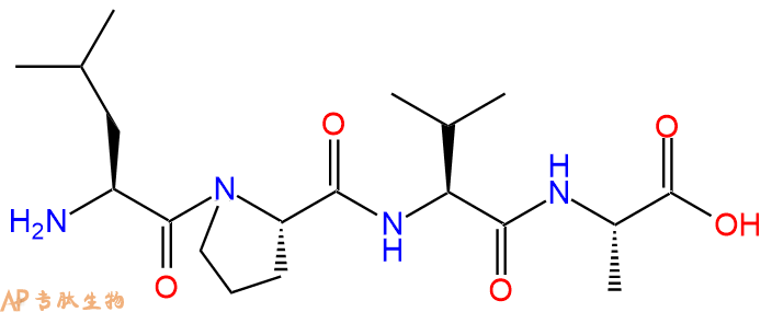 专肽生物产品H2N-Leu-Pro-Val-Ala-OH