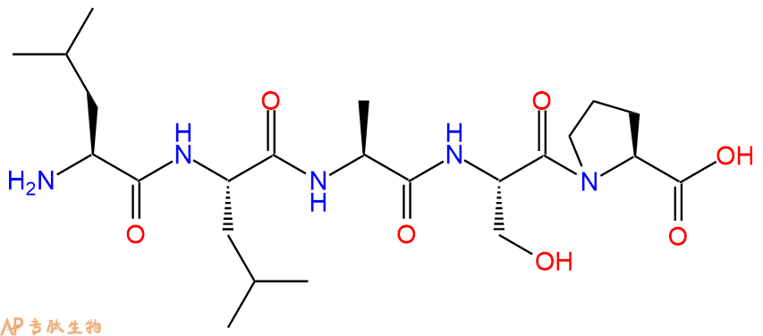 专肽生物产品H2N-Leu-Leu-Ala-Ser-Pro-OH