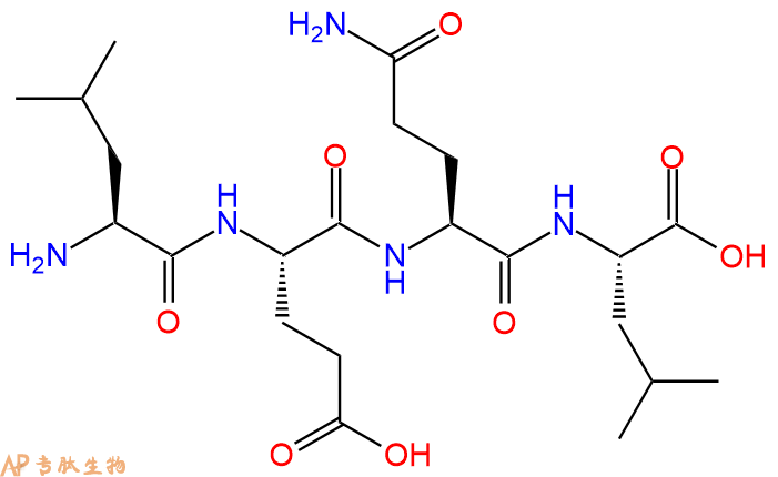 专肽生物产品H2N-Leu-Glu-Gln-Leu-OH