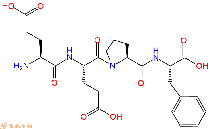 专肽生物产品H2N-Glu-Glu-Pro-Phe-OH