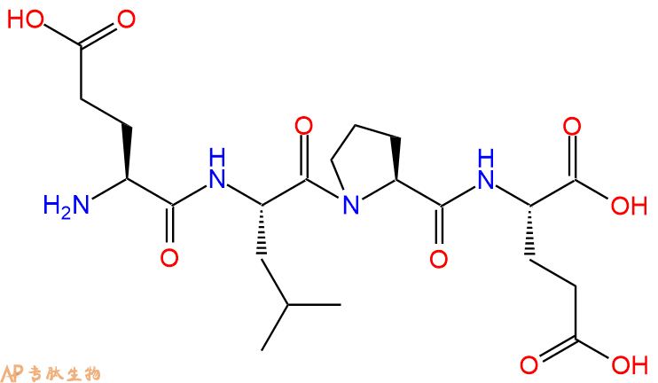 专肽生物产品H2N-Glu-Leu-Pro-Glu-OH