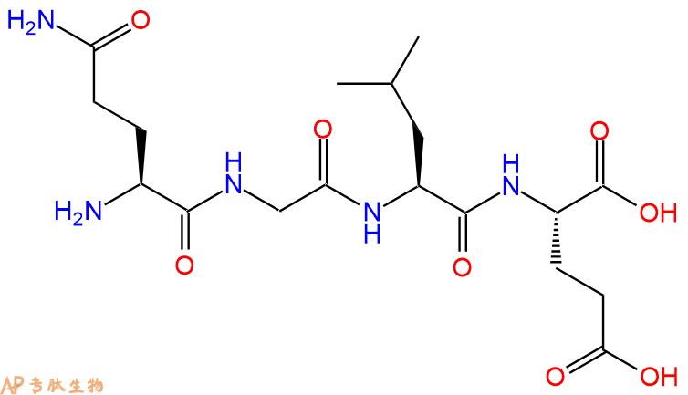专肽生物产品H2N-Gln-Gly-Leu-Glu-OH
