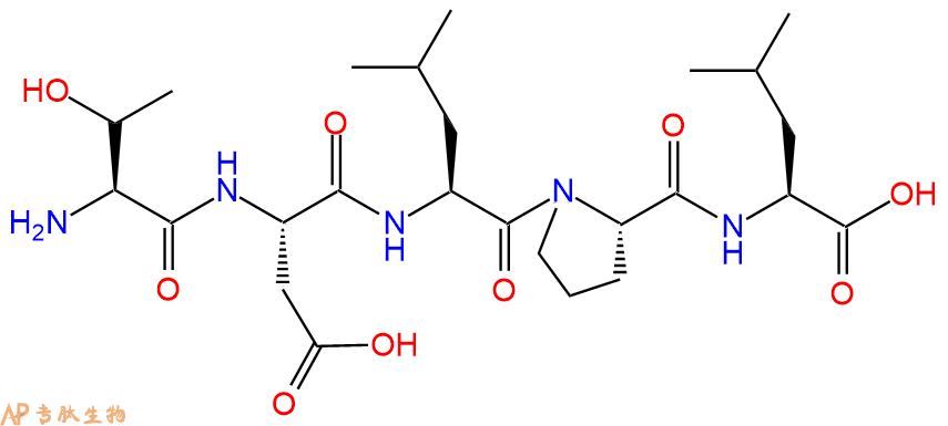 专肽生物产品H2N-Thr-Asp-Leu-Pro-Leu-OH