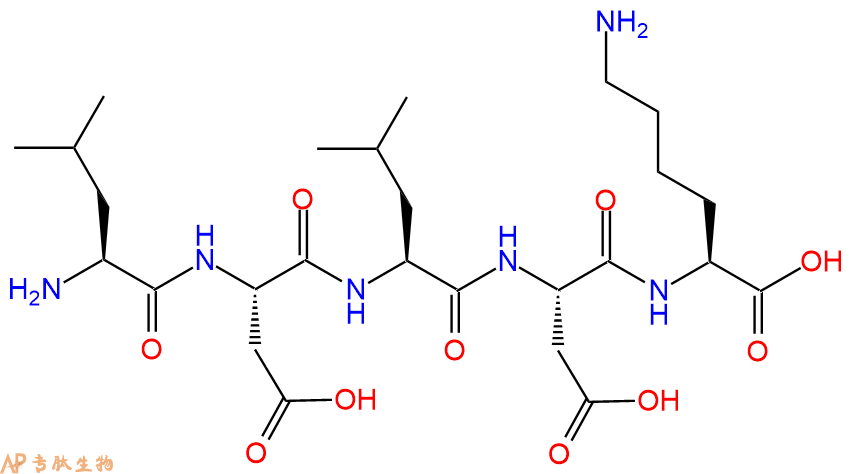 专肽生物产品H2N-Leu-Asp-Leu-Asp-Lys-OH