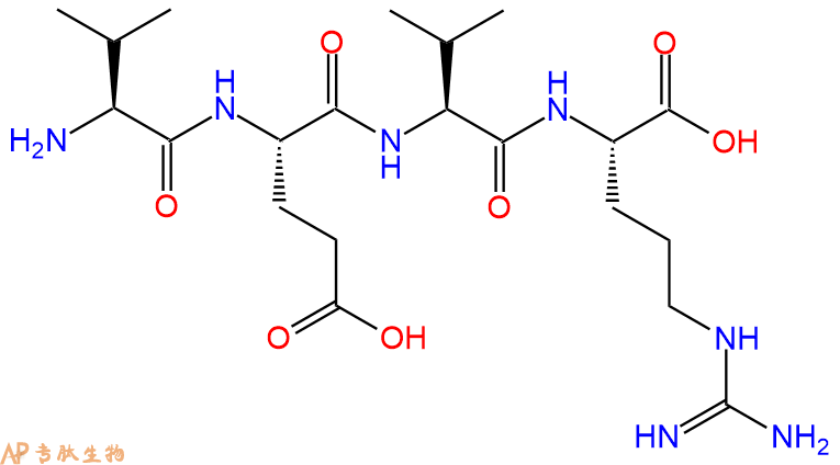 专肽生物产品H2N-Val-Glu-Val-Arg-OH