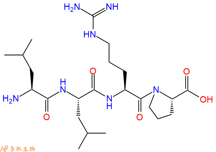 专肽生物产品H2N-Leu-Leu-Arg-Pro-OH