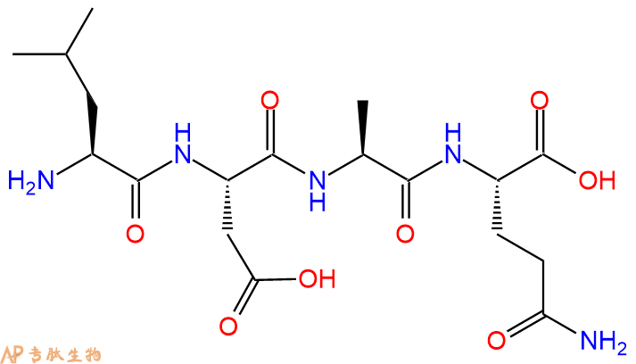 专肽生物产品H2N-Leu-Asp-Ala-Gln-OH