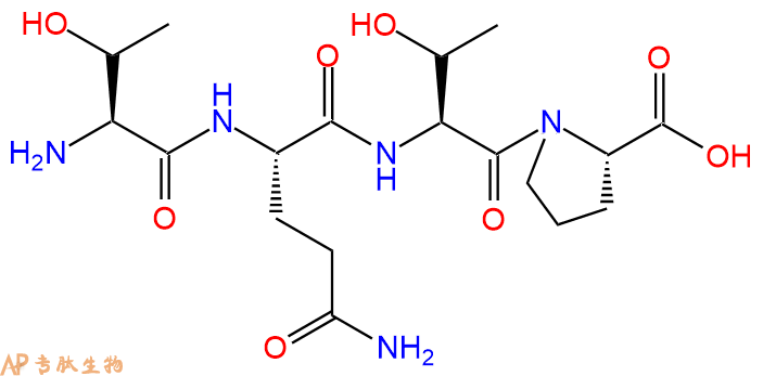 专肽生物产品H2N-Thr-Gln-Thr-Pro-OH