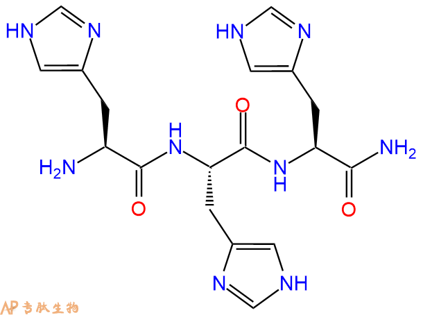专肽生物产品H2N-His-His-His-CONH2