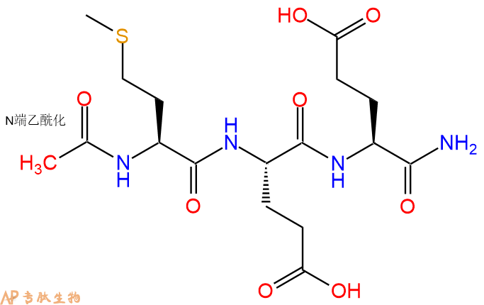 专肽生物产品Ac-Met-Glu-Glu-CONH2
