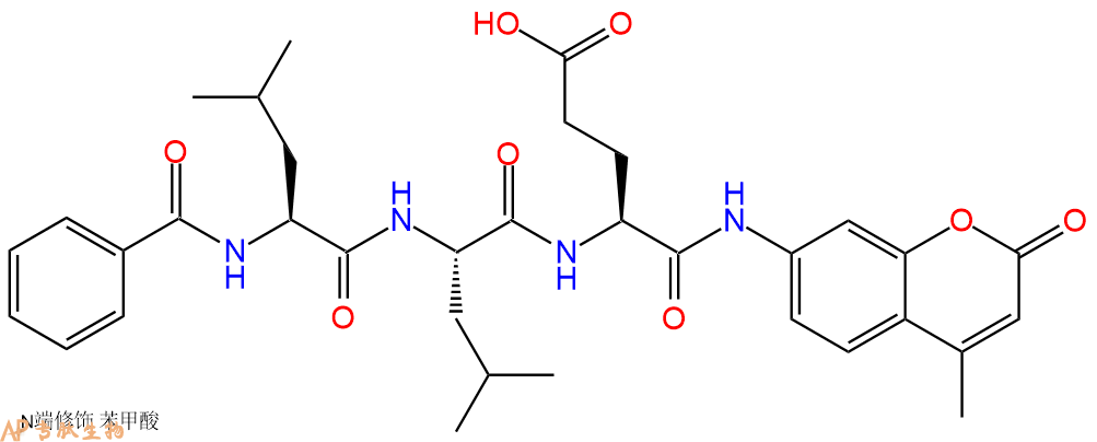 专肽生物产品Bzl-Leu-Leu-Glu-AMC