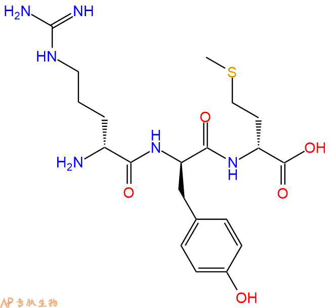 专肽生物产品H2N-DArg-DTyr-DMet-OH
