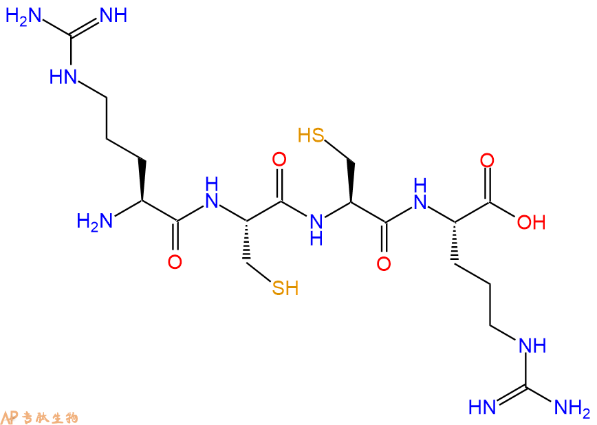专肽生物产品H2N-Arg-Cys-Cys-Arg-OH