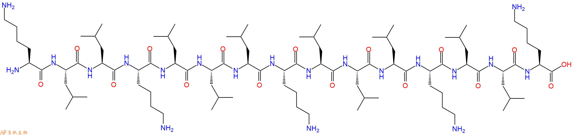 专肽生物产品细胞穿膜肽LK15、LK15 Cell-Penetrating Peptide