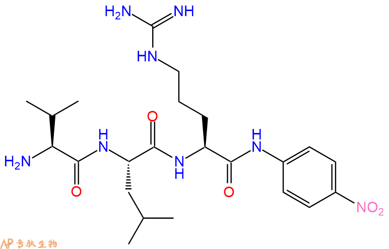 专肽生物产品H2N-Val-Leu-Arg-pNA
