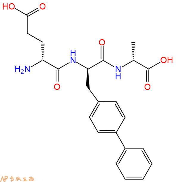 专肽生物产品H2N-DGlu-DBip-DAla-OH