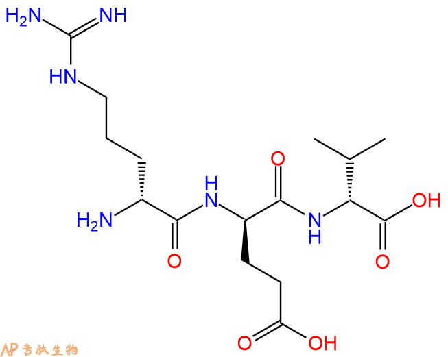 专肽生物产品H2N-DArg-DGlu-DVal-OH
