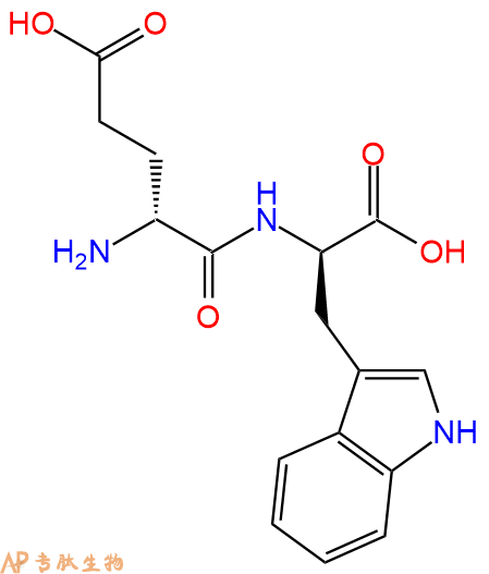 专肽生物产品H2N-DGlu-DTrp-OH