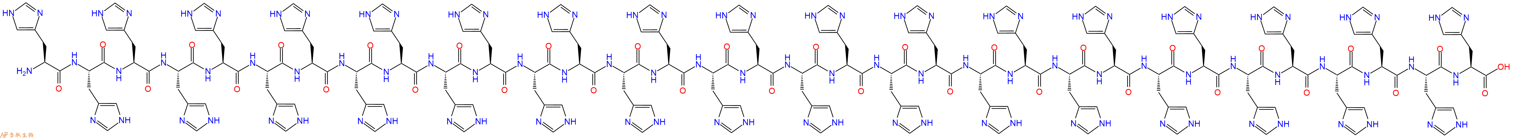 专肽生物产品H2N-His-His-His-His-His-His-His-His-His-His-His-His-His-His-His-His-His-His-His-His-His-His-His-His-His-His-His-His-His-His-His-His-His-OH