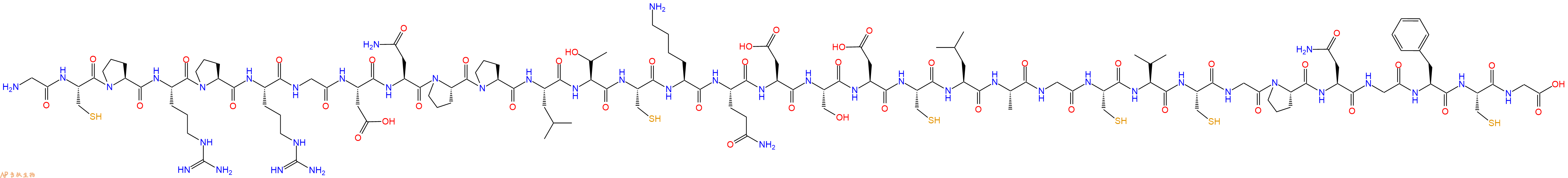 专肽生物产品α/β Integrin靶向肽：EETI 2.5F