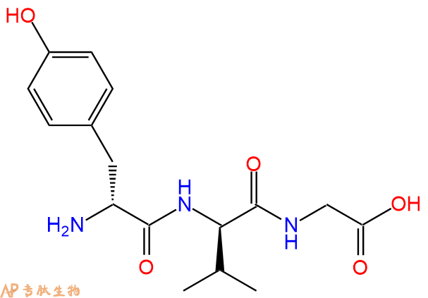 专肽生物产品H2N-DTyr-DVal-Gly-OH