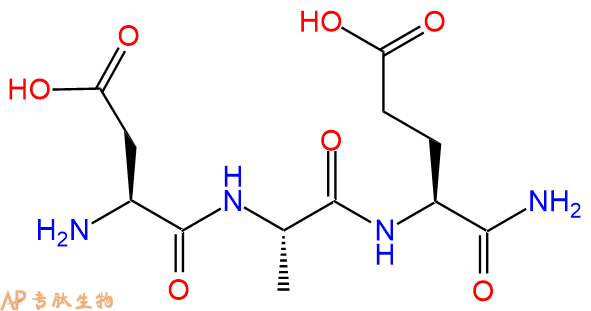专肽生物产品H2N-Asp-Ala-Glu-CONH2