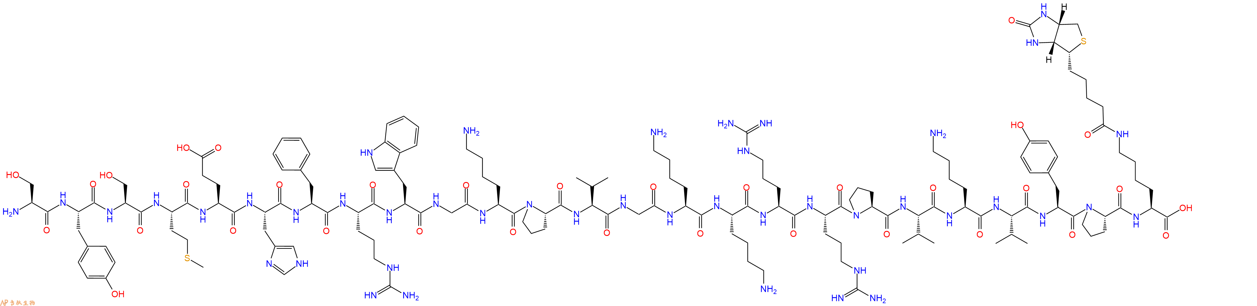 专肽生物产品ACTH (1-24)-Lys(Biotin) (human, mouse, rat)