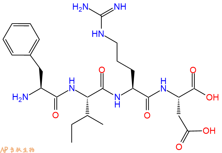 专肽生物产品H2N-Phe-Ile-Arg-Asp-OH