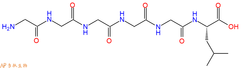 专肽生物产品H2N-Gly-Gly-Gly-Gly-Gly-Leu-OH