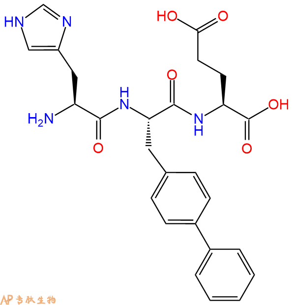 专肽生物产品H2N-His-Bip-Glu-OH