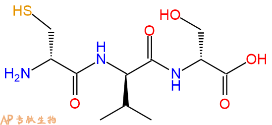 专肽生物产品H2N-DCys-DVal-DSer-OH