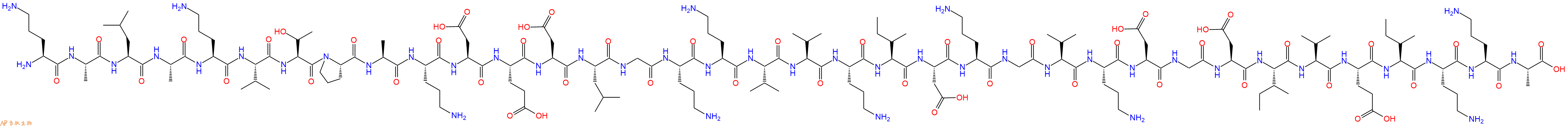 专肽生物产品H2N-Orn-Ala-Leu-Ala-Orn-Val-Thr-Pro-Ala-Orn-Asp-Glu-Asp-Leu-Gly-Orn-Orn-Val-Val-Orn-Ile-Asp-Orn-Gly-Val-Orn-Asp-Gly-Asp-Ile-Val-Glu-Ile-Orn-Orn-Ala-OH