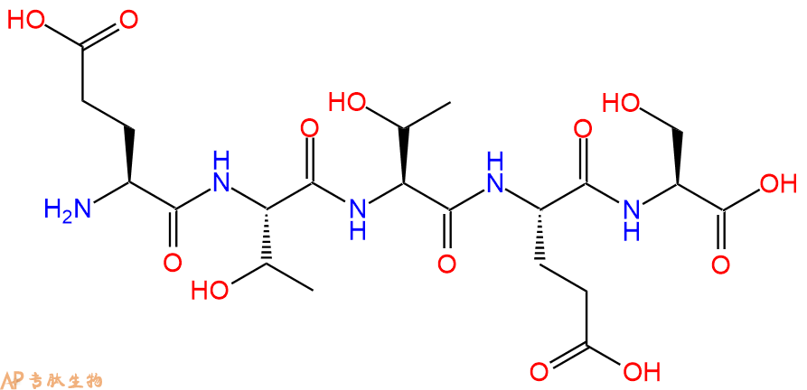 专肽生物产品H2N-Glu-Thr-Thr-Glu-Ser-OH