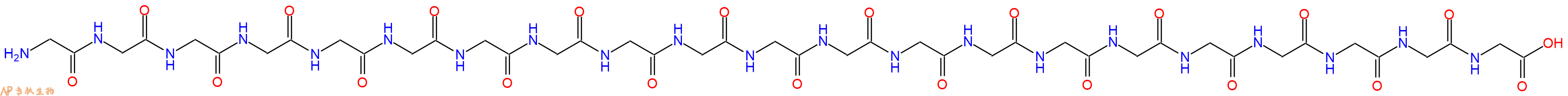 专肽生物产品H2N-Gly-Gly-Gly-Gly-Gly-Gly-Gly-Gly-Gly-Gly-Gly-Gly-Gly-Gly-Gly-Gly-Gly-Gly-Gly-Gly-Gly-OH