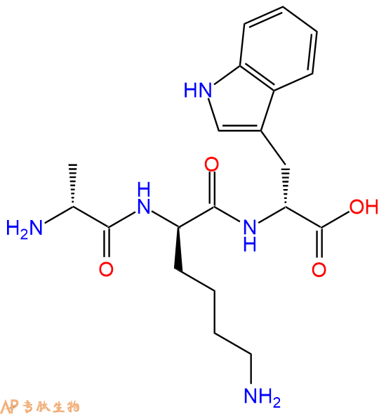 专肽生物产品H2N-DAla-DLys-DTrp-OH