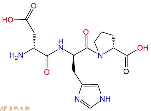 专肽生物产品H2N-DAsp-DHis-DPro-OH