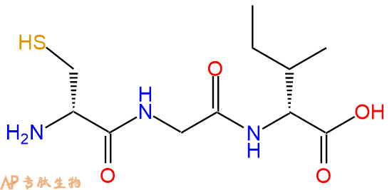 专肽生物产品H2N-DCys-Gly-DIle-OH