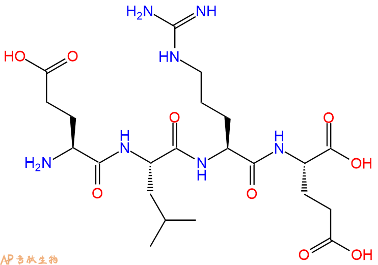 专肽生物产品H2N-Glu-Leu-Arg-Glu-OH