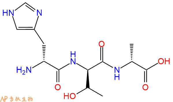 专肽生物产品H2N-DHis-DThr-DAla-OH