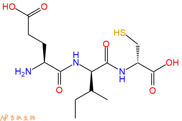 专肽生物产品H2N-Glu-DIle-DCys-OH