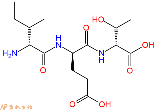 专肽生物产品H2N-DIle-DGlu-DThr-OH