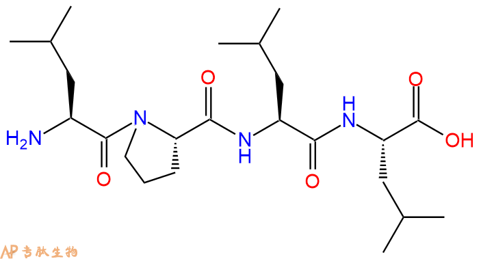 专肽生物产品H2N-Leu-Pro-Leu-Leu-OH
