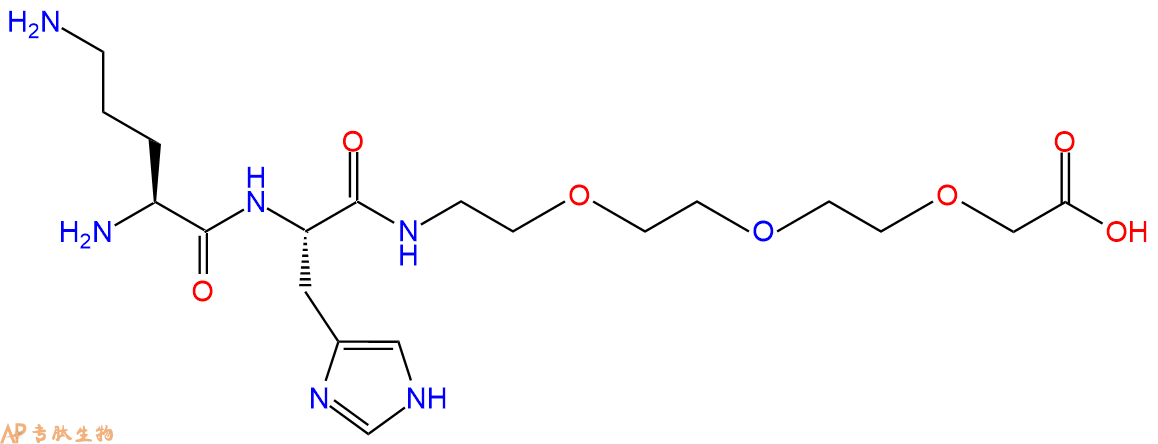 专肽生物产品Orn-His-PEG3-CH2COOH
