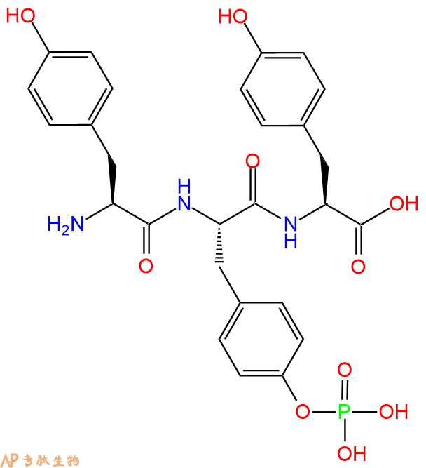 专肽生物产品H2N-Tyr-Tyr(PO3H2)-Tyr-OH